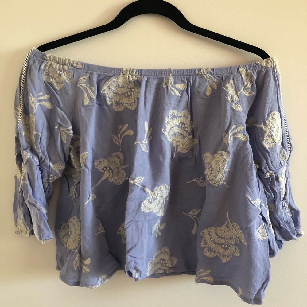 Embroidered top